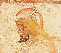 Fresco from Paestum