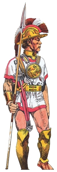 Samnite warrior - V century b.C.