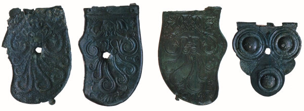 Bronze cheekpieces - Pietrabbondante IV century b.C.